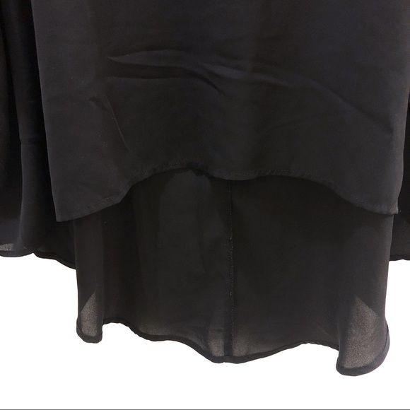 Flowy Black Dress Shirt - Picture 2 of 4